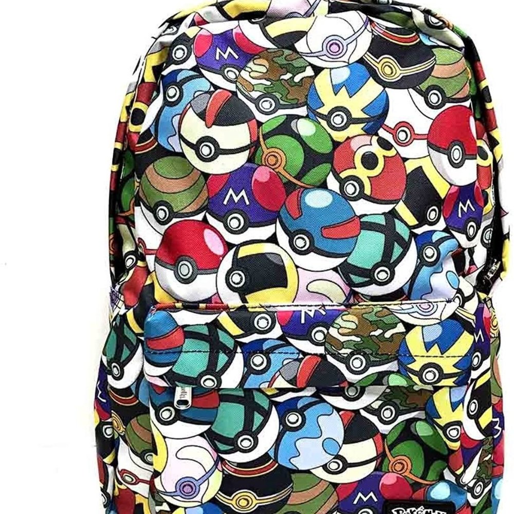 Pokemon Pokeball All Over Print Loungefly Backpack